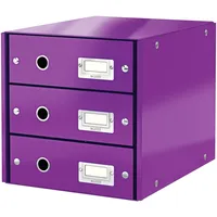 Leitz Schubladenbox Click & Store violett 6048-00-62,
