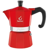 Forever Miss Moka Prestige La Rossa 6 Tassen rot