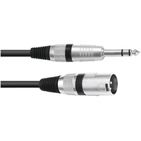 Omnitronic Adapterkabel XLRm/Klinke Stereo 5.0m (30225197)