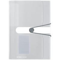 Herlitz Fächermappe A4 PP 12 Fächer transparent farblos