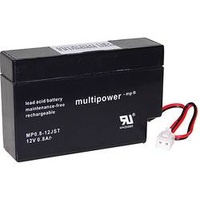 Multipower Bleiakku MP0,8-12JST Pb 12V 0,8Ah Kabel mit JST-Buchse
