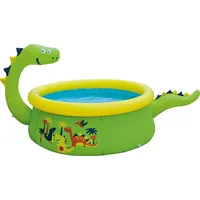 SunClub Planschbecken 3D Wassersprühender Dino Pool 175x62 cm mit