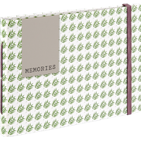 Hama Fern Buchalbum 18x13 20 braune Seiten 2395