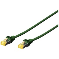 Digitus CAT 6a S/FTP Patchkabel RJ-45 (M) grün