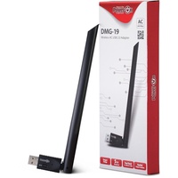 Inter-Tech DMG-19, 2.4GHz/5GHz WLAN, USB-A 2.0 [Stecker] (88888127)