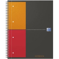 Oxford Collegeblock Notebook kariert DIN A4 Rand rundum, 1