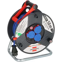 Brennenstuhl Garant IP44 Kabeltrommel 50m AT-N05V3V3-F 3G1,5 blau