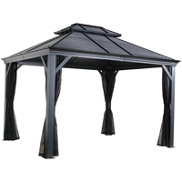 Sojag Gazebo Mykonos 2,99 x 2,92 m anthrazit