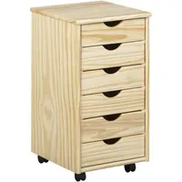 Interlink Nils Rollcontainer 36 x 40 x 65 braun