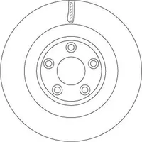 TRW Bremsscheibe DF6816S