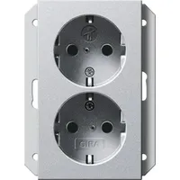 Gira 273126 2-fach SH f. UP-Dose 1-fach, System 55