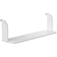 Homestyle4u Einhängeregal Hängeregal Hochbett Weiss, Regal Holz, 1 Ablage