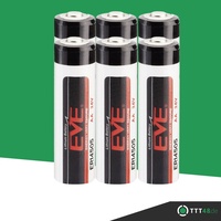 Eve VHBW Industrieakku Lithium-Thionylchlorid (LiSOCl2) 2700 mAh 3,6 V