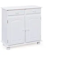 Interlink Sideboard 88 x 87 x 43 cm Weiß