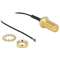 DeLock Antennenkabel RP-SMA Buchse zum Einbau zu MHF4 (S)