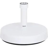 Siena Garden Schirmständer Kunststoff 25 kg Weiß