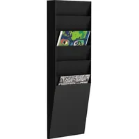Paperflow Wandprospekthalter DIN A4 schwarz