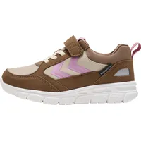 Hummel X-Light 2.0 hummelTEX Klettverschluss Sneaker wasserabweisend Kinder brown
