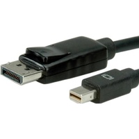 Value DisplayPort Kabel, DP ST - Mini DisplayPort Stecker,