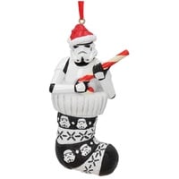 Nemesis Now Stormtrooper in Stocking Hanging Ornament 11.5cm -