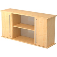 Hammerbacher Sideboard 2 Türen BxTxH 166,1x44,8x84cm Griff RE Ahorn/Ahorn