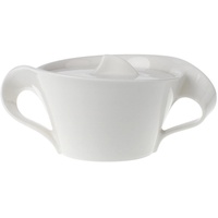 Villeroy & Boch Zuckerdose New Wave Porzellan Weiß ID89472