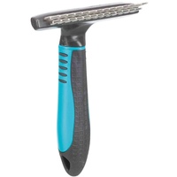Trixie Metallstriegel, Langhaar, Doppelzinken, 10 × 15 cm