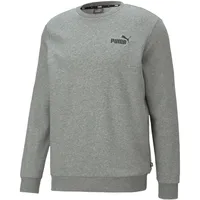 Puma Essentials Small Logo Crew TR Sweatshirt medium gray
