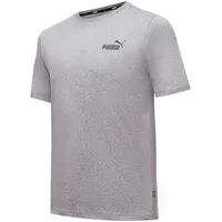 Puma Essentials Small Logo Tee medium gray heather (03)
