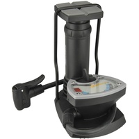 Fischer Standfußpumpe mit Manometer