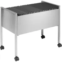 Durable Hängemappenwagen silber