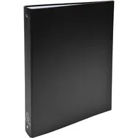 Exacompta Ringbuch 51371E DIN A4 PP 4Ringe 30mm schwarz
