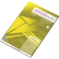 Elepa Mailmedia Versandtaschen C4, ohne Fenster, nassklebend, aus Papier,
