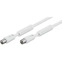 Goobay 50742 Antennenkabel 3,5m / Koax Stecker auf Koax