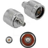 DeLock 89983 89983 N-Adapter N-Stecker - SMA-Buchse 1St.