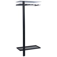 M2 Kollektion Barcelona Garderobe 80x190x43 schwarz