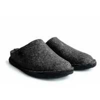 HAFLINGER Flair Soft Unisex Hauspantoffeln, Graphit