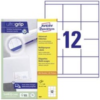 Avery Zweckform Avery-Zweckform Universal-Etiketten 70 x 67.7 mm Papier