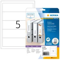Herma Rückenschilder 5032 Weiß 54 x 190 mm 25
