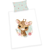 Herding babybest® 2485228063 - Giraffe Bettwäsche (Made in Green),