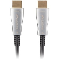 LANBERG CA-HDMI-20FB-0300-BK optical cable HDMI 2.0-kabel 30 m, -