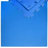Eyepower Trainingsmatte mit Rand - 90x90cm Bodenschutz-Matte