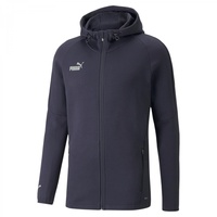 Puma teamFINAL Casuals Hooded Jkt Blau (Parisian Night), S