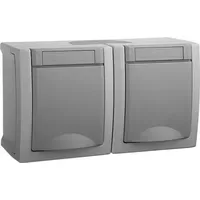 Panasonic Schuko-Steckdose 2-fach Weiß 1 St.