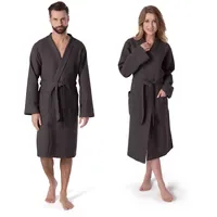 Möve Homewear Kimono graphit XL