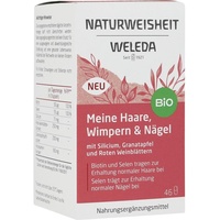 Weleda Naturweisheit Meine Haare Wimpern & Nägel Kapseln 46