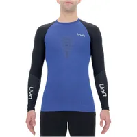 Uyn Marathon OW Shirt Long_sl persian blue/black/blackboard XXL