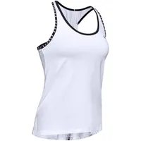 Under Armour Knockout Tanktop Damen 100 white/white/black L