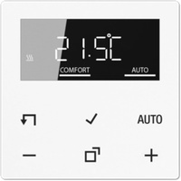 Jung A1790DWW Thermostat, Weiss