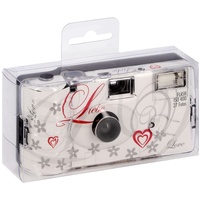 Top Shot Einwegkamera 400/27 Love white